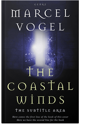 Pre Made Book Cover Ebony