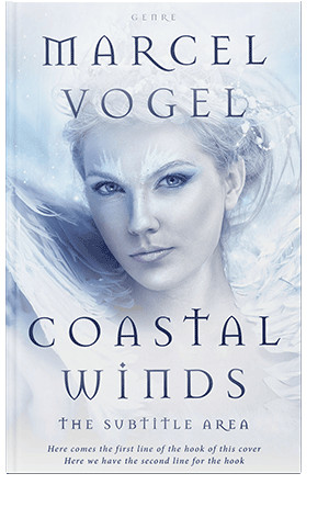 Pre Made Book Cover Catskill White