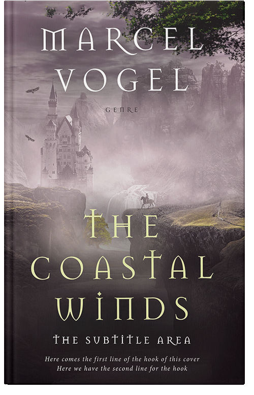 Front view of Premade Fantasy Book Cover - Matterhorn