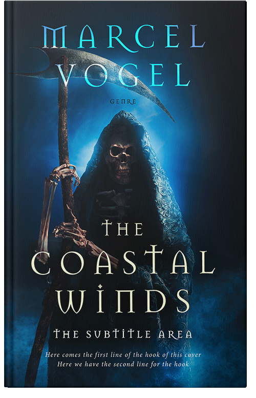 Front view of Premade Horror Book Cover - Firefly