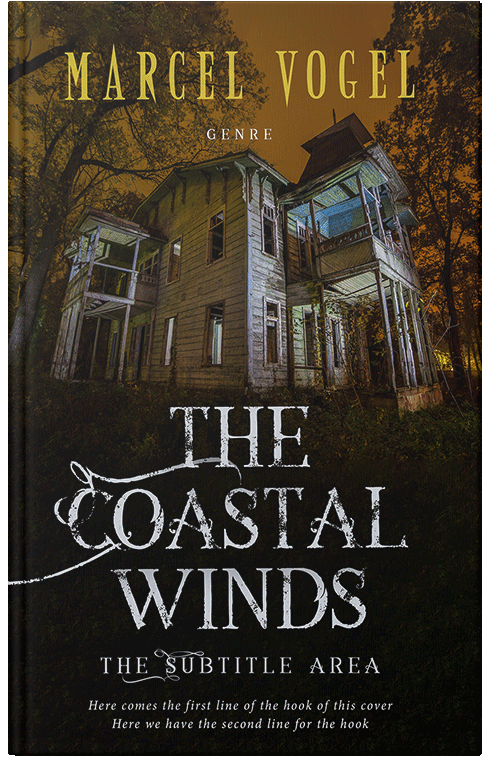 Front view of Premade Mystery & Thriller & Suspense Book Cover - Asphalt