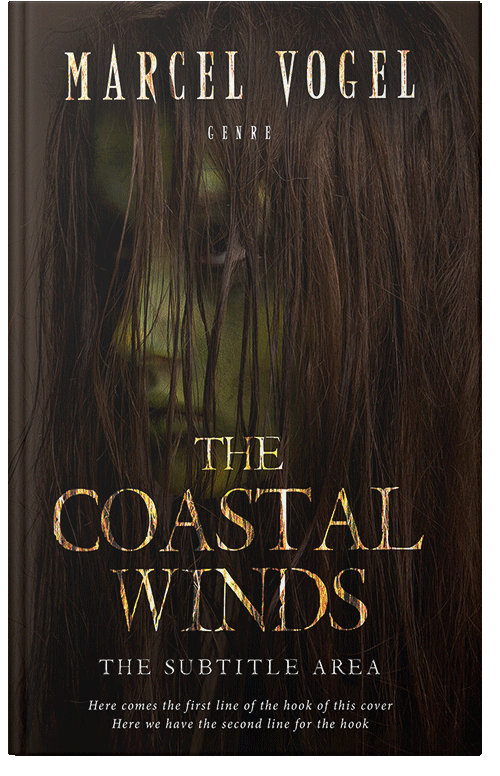 Front view of Premade Horror Book Cover - Eternity