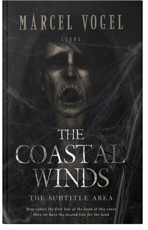 Front view of Premade Horror Book Cover - Baltic Sea