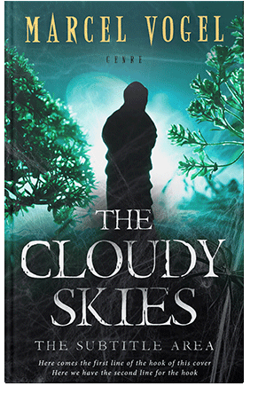 Pre Made Book Cover Timber Green