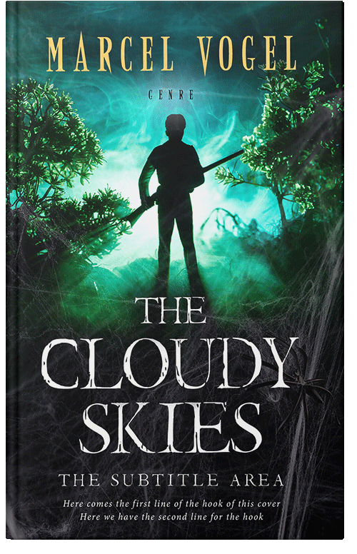 Front view of Premade Mystery & Thriller & Suspense Book Cover - Aztec