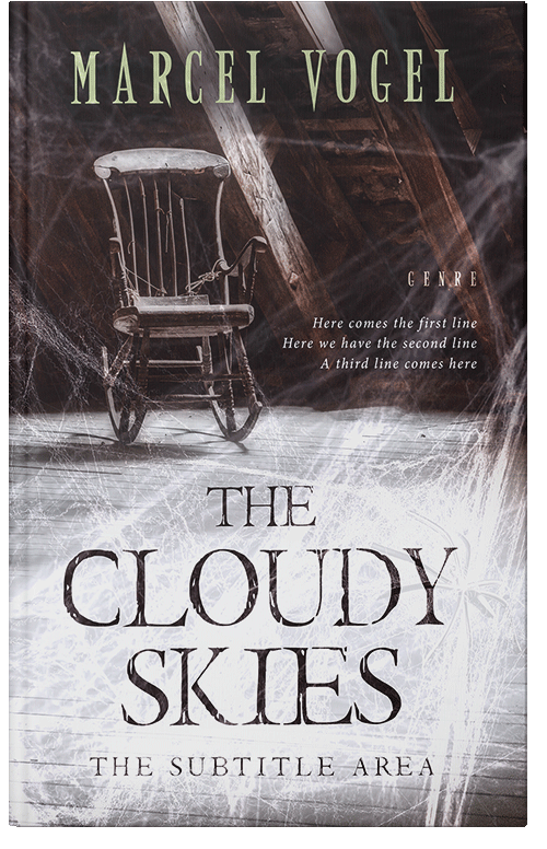 Front view of Premade Mystery & Thriller & Suspense Book Cover - Athens Gray