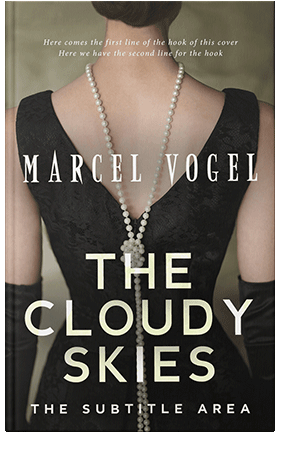 Pre Made Book Cover Vanilla