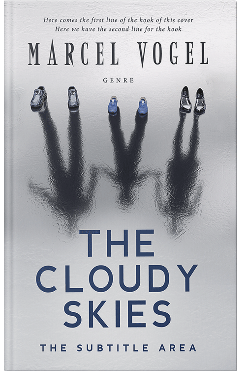 Front view of Premade Mystery & Thriller & Suspense Book Cover - Iron