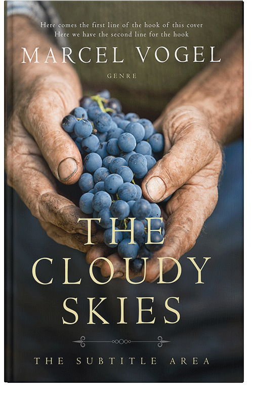 Front view of Premade Literary Fiction Book Cover - Cameo