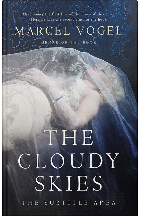 Front view of Premade Mystery & Thriller & Suspense Book Cover - Cloud