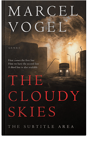 Pre Made Book Cover Antique Brass