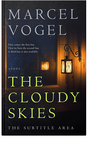 Pre Made Book Cover Cinder