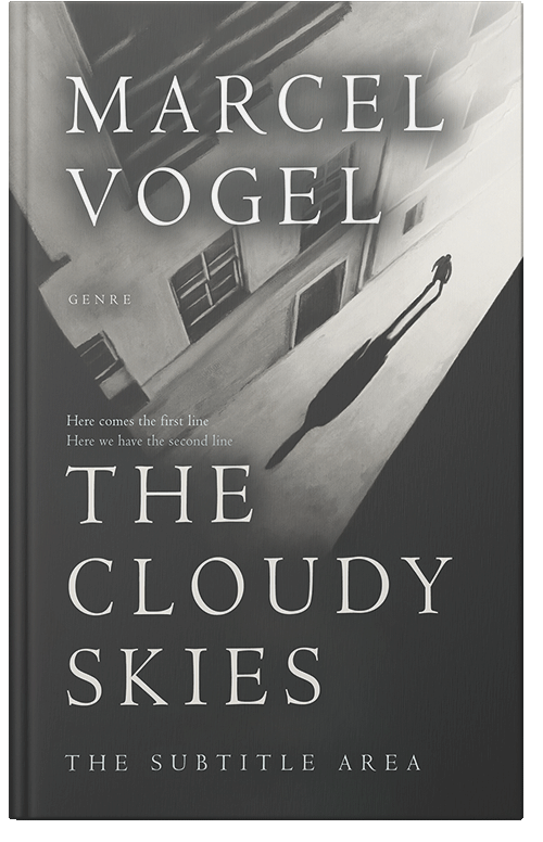 Front view of Premade Mystery & Thriller & Suspense Book Cover - Lunar Green