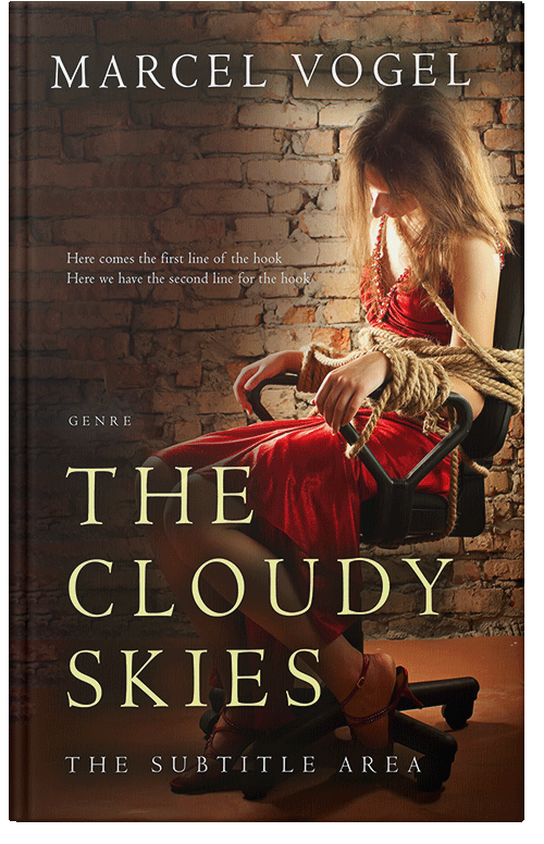 Front view of Premade Mystery & Thriller & Suspense Book Cover - Sambuca