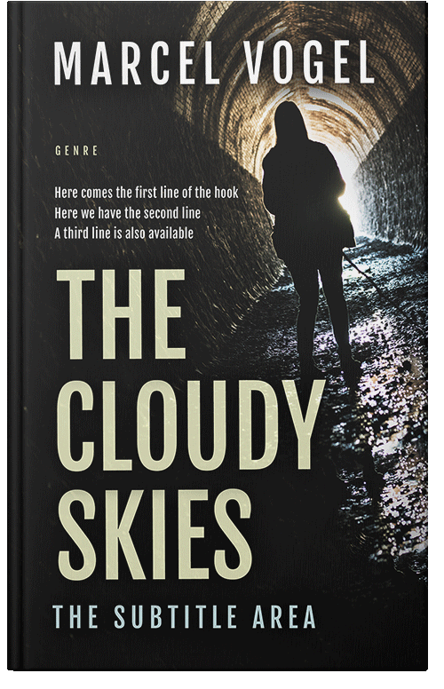 Front view of Premade Teen & Young Adult Book Cover - Sisal