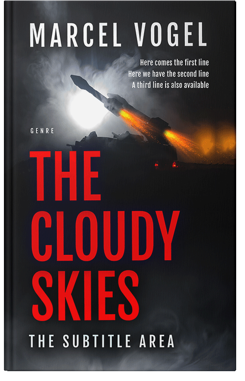 Front view of Premade Apocalyptica Book Cover - Valencia