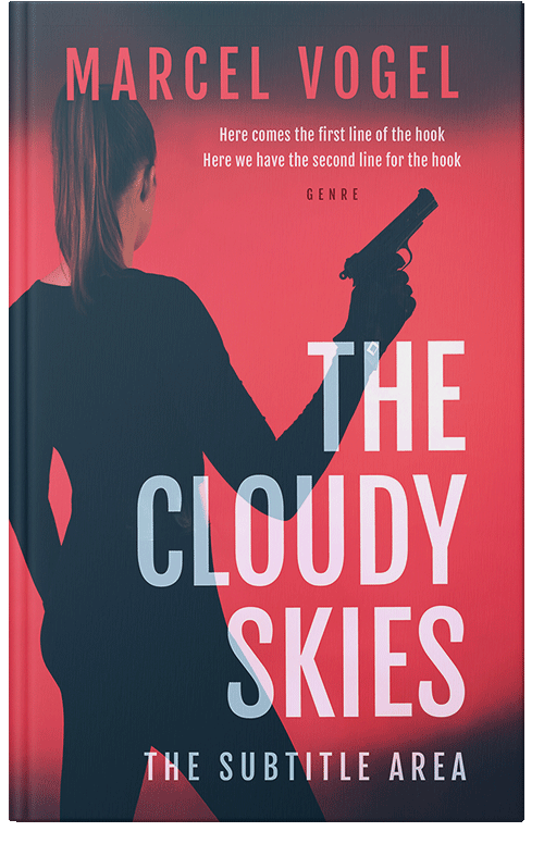 Front view of Premade Mystery & Thriller & Suspense Book Cover - Cloud Burst