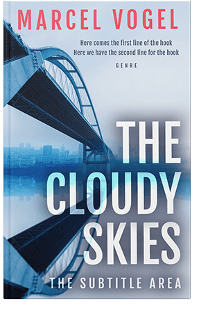 Pre Made Book Cover Chathams Blue