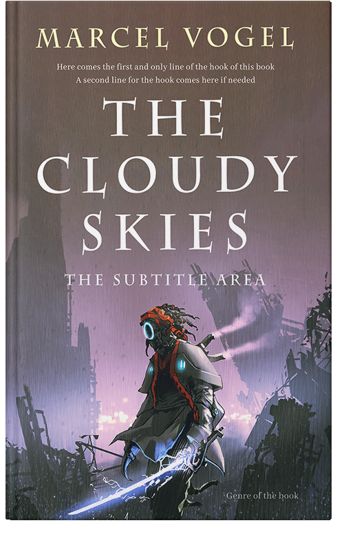 Front view of Premade Apocalyptica Book Cover - Zambezi