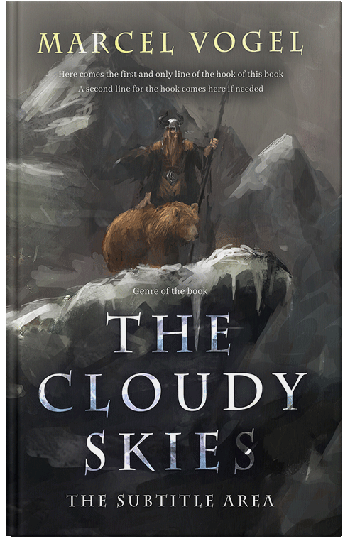 Front view of Premade Fantasy Book Cover - Mine Shaft