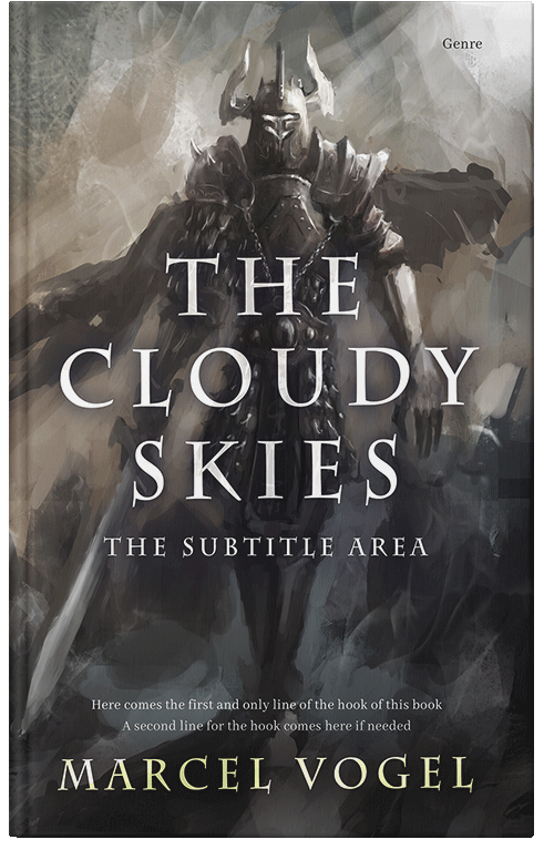 Front view of Premade Fantasy Book Cover - Mine Shaft