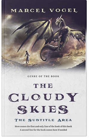 Premade Book Cover Bleached Cedar