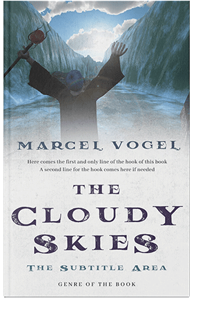 Pre Made Book Cover Limed Spruce