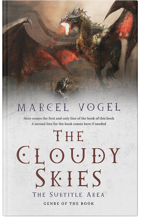 Front view of Premade Fantasy Book Cover - Eclipse