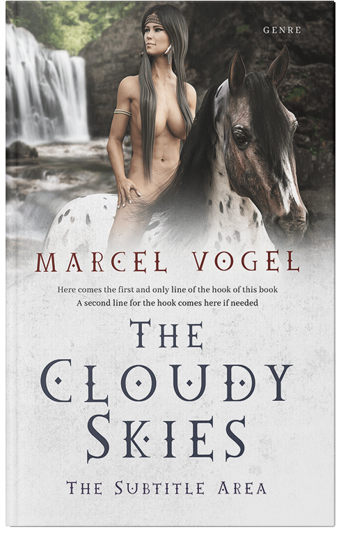 Front view of Premade Erotica Book Cover - Ebb