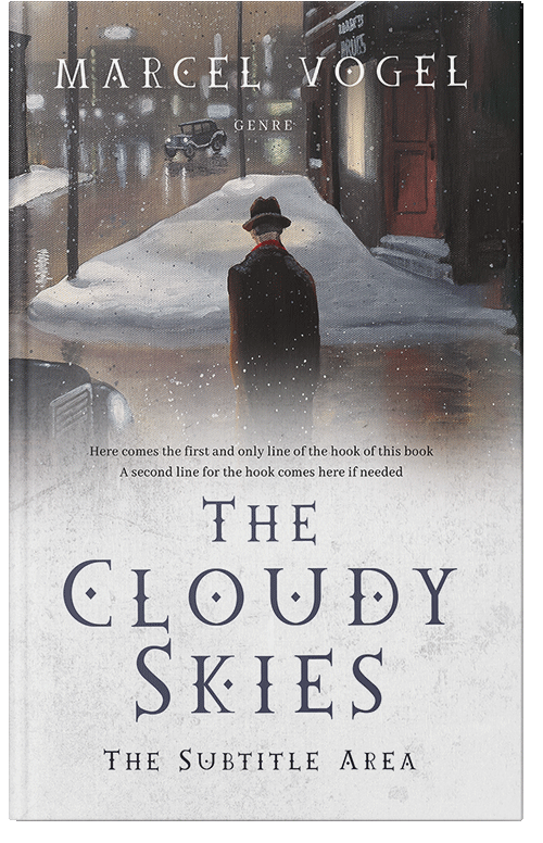 Front view of Premade Mystery & Thriller & Suspense Book Cover - Mercury