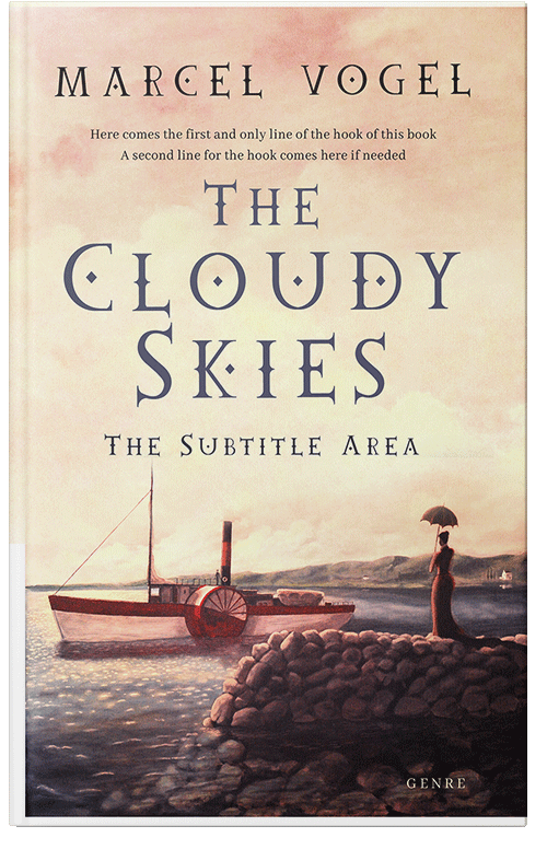 Front view of Premade Historical Book Cover - Matterhorn