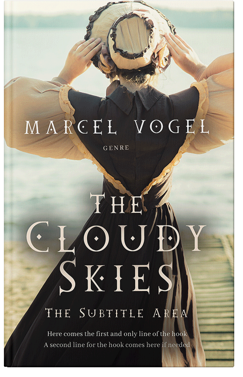 Front view of Premade Historical Book Cover - Cod Gray