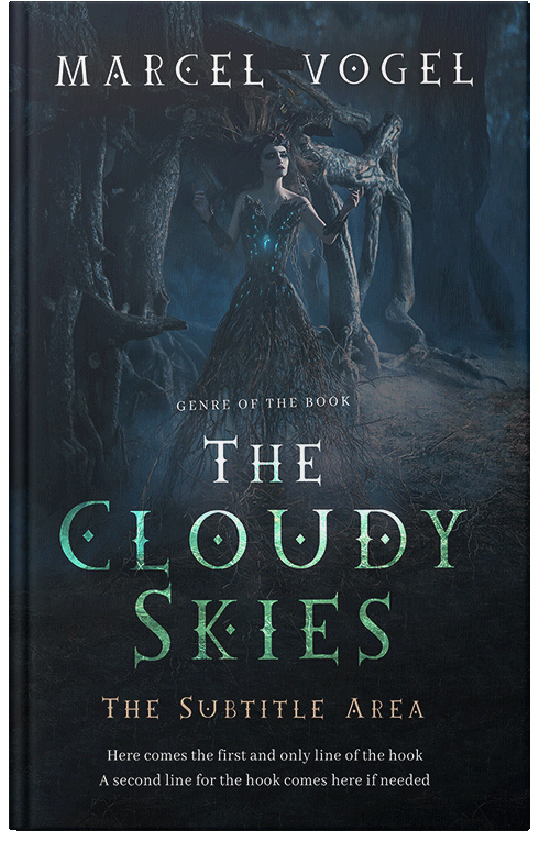 Front view of Premade Romance Book Cover - Mirage