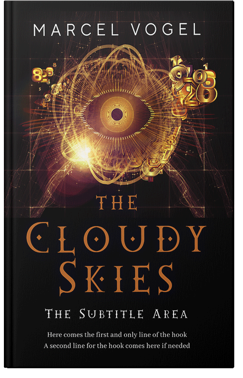 Front view of Premade Paranormal & Urban Book Cover - Tussock