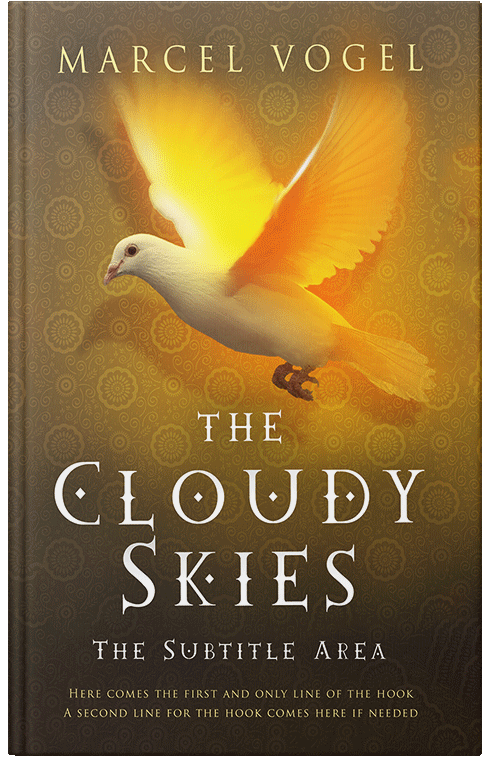 Front view of Premade Religion & Spirituality Book Cover - Dallas