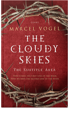 Pre Made Book Cover Old Brick