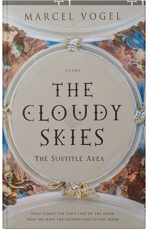 Front view of Premade Religion & Spirituality Book Cover - Tide