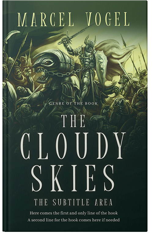 Front view of Premade Fantasy Book Cover - Celtic