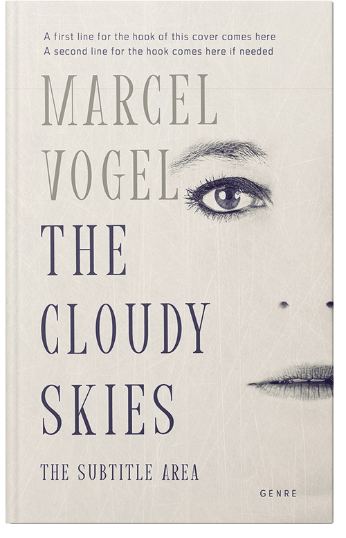 Front view of Premade Mystery & Thriller & Suspense Book Cover - Dawn Pink