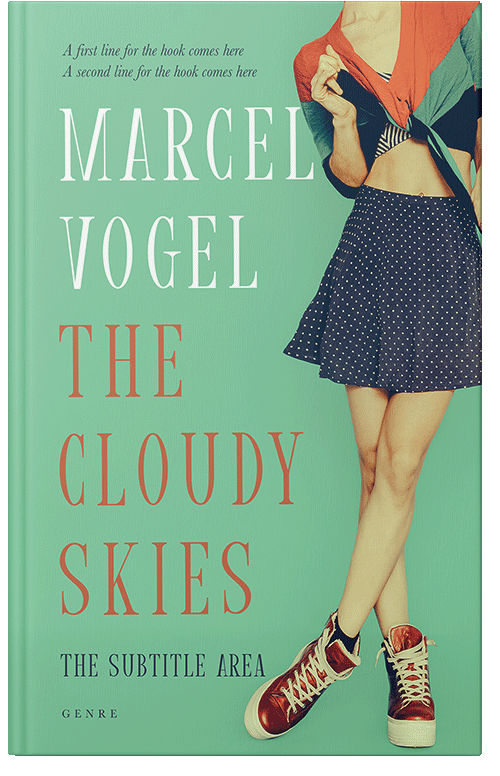 Front view of Premade Teen & Young Adult Book Cover - De York