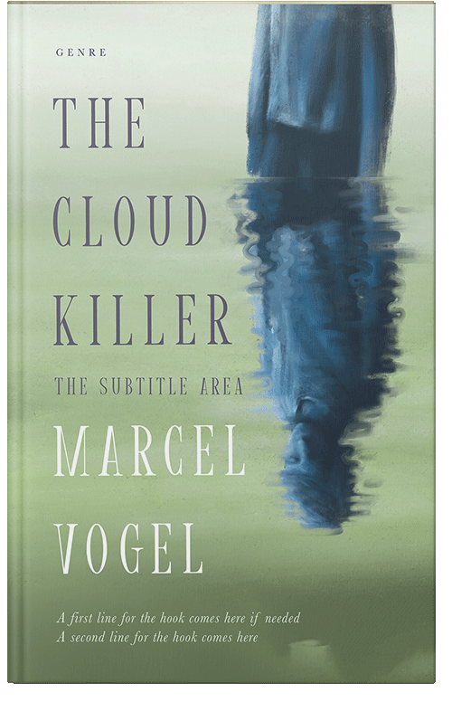 Front view of Premade Surreal Book Cover - Rainee