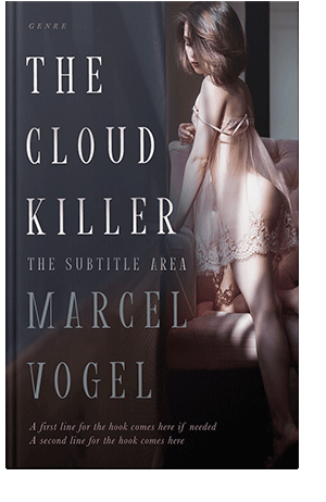 Pre Made Book Cover Thunder