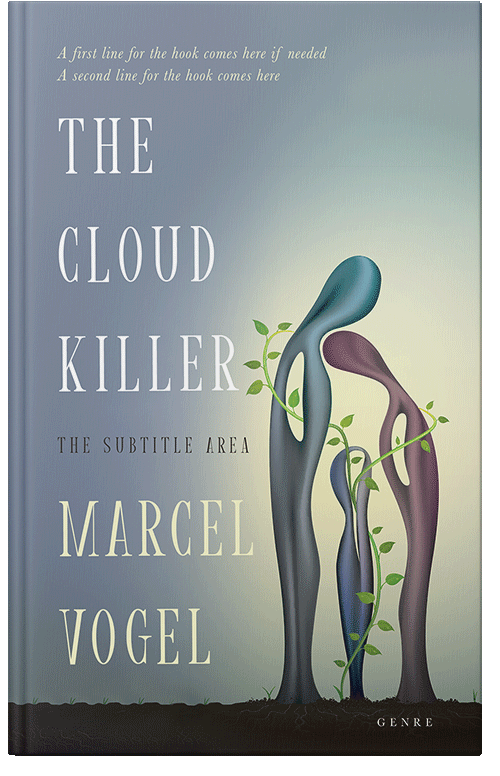 Front view of Premade Family & Parenting Book Cover - Regent Gray