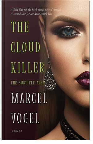 Premade Book Cover Tan