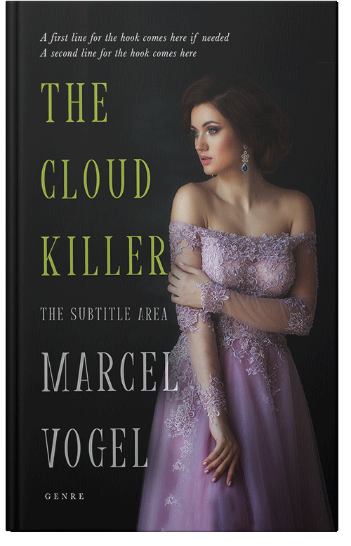 Front view of Premade Royal Romance Book Cover - Del Rio