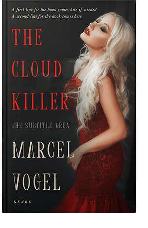 Pre Made Book Cover Old Rose