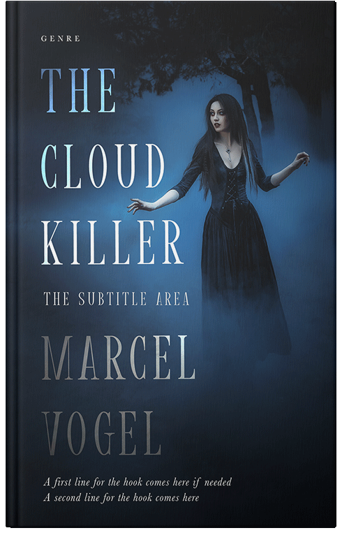 Front view of Premade Fantasy Book Cover - Mirage