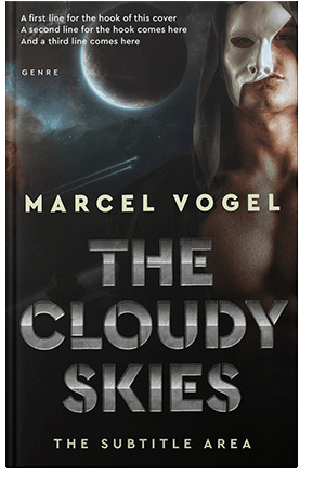 Pre Made Book Cover Cod Gray