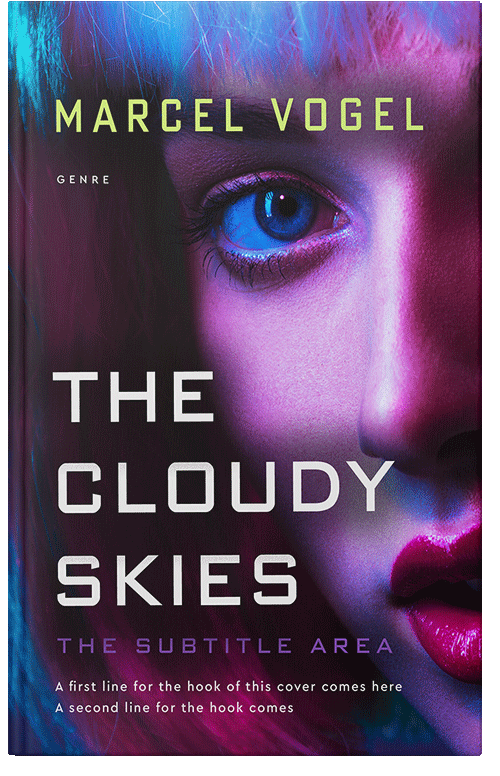 Front view of Premade Mystery & Thriller & Suspense Book Cover - Revolver