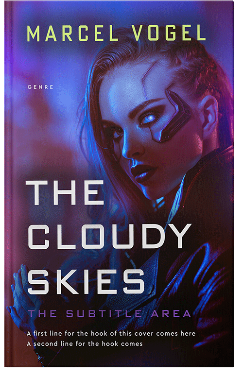 Front view of Premade Science Fiction Book Cover - Tamarind